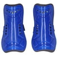 thumbnail image 2 of Leg Calf Protective Gear, 1 Pair One Size Shin Pads Protective  For Training Bleu, 2 of 8