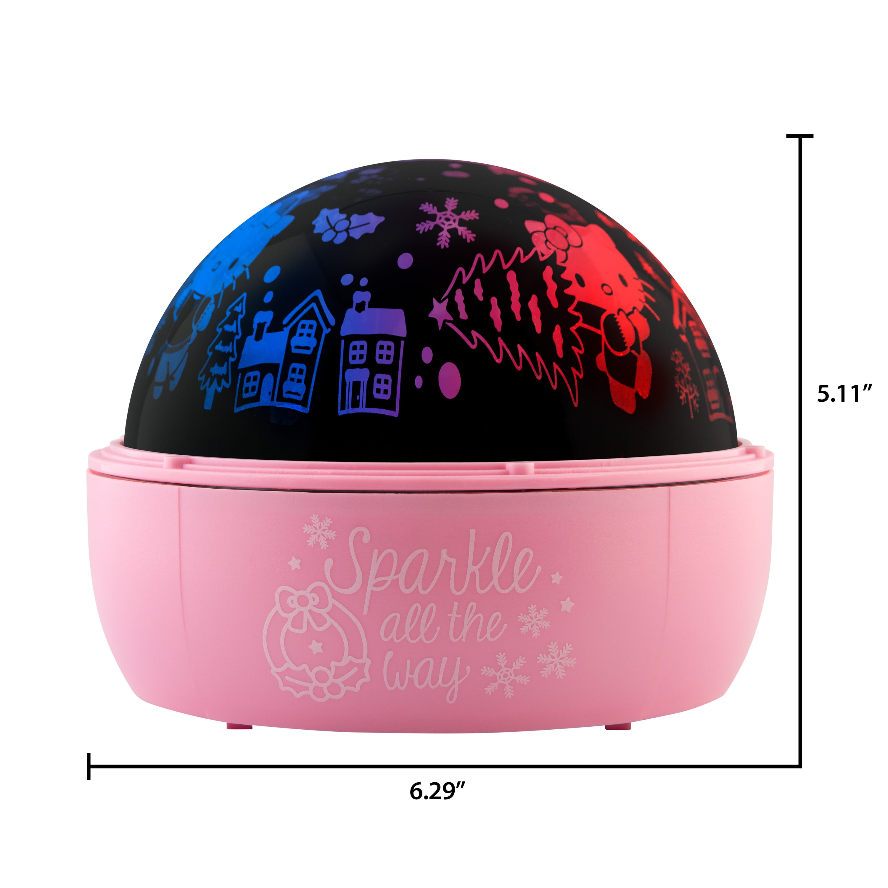 Christmas Lightshow Projection Hello Kitty Shadow Light