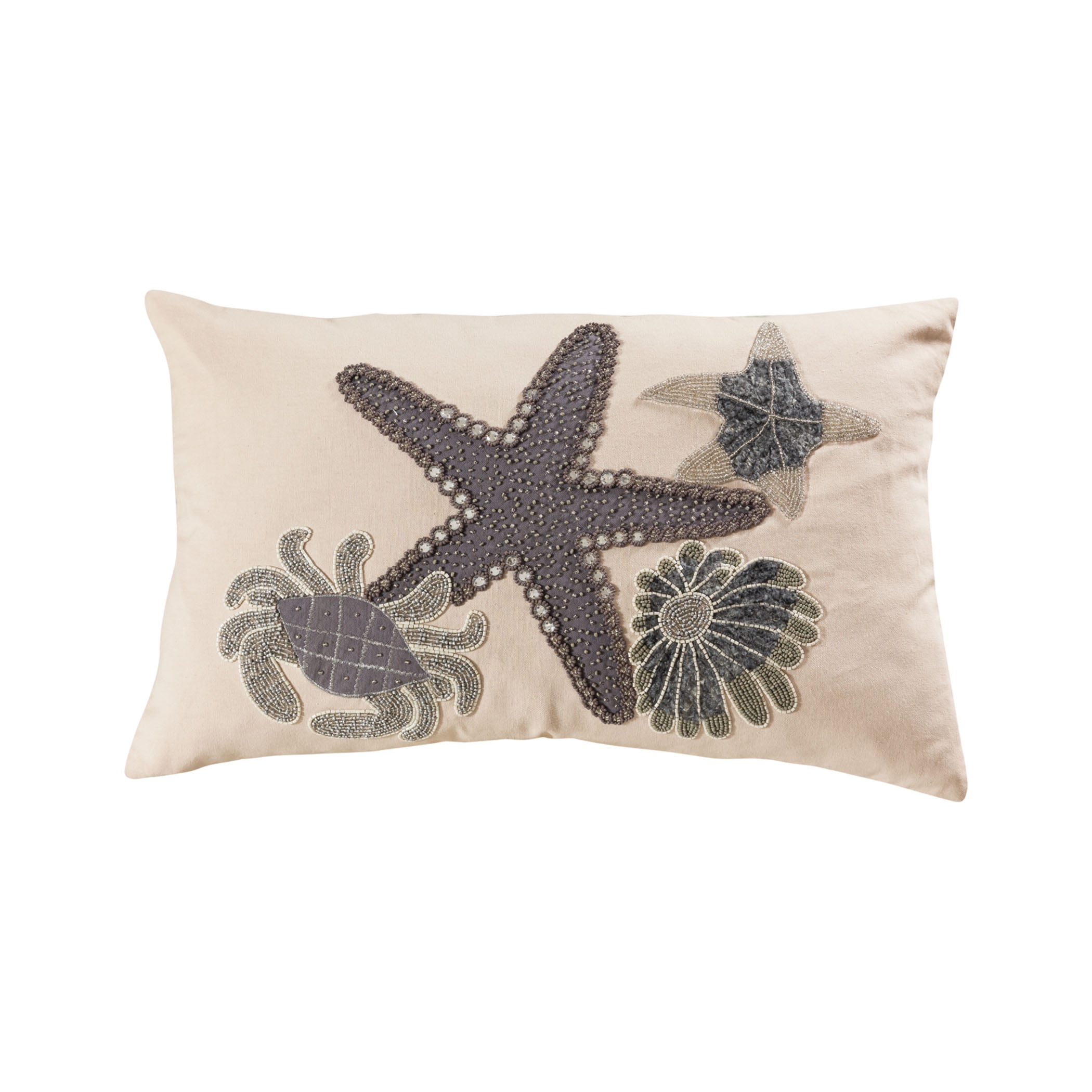 Coastal Treasures 16x26 Lumbar Pillow COVER ONLY