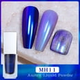 thumbnail image 1 of Polvo líquido efecto espejo para uñas, estilo europeo, sin partículas que se dispersen. Contiene goma de metilo (5 ml)., 1 of 2