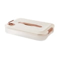 thumbnail image 2 of Luzkey Food Storage Container Dumpling Storage Box Reusable Freeze Box Food Preservation Box Refrigerator Organizer for Snack Fridge Single, 2 of 8