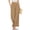 Khaki, variant on Delayuji Pants for Women Plus Size Wide Leg Pant Summer Casual Palazzo Pants Drawstring Loose Lightweight Pants Trousers Summer Comfortable With Pockets Trousers Pants