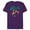 Purple, variant on Disney Channel Amphibia - Short Sleeve Blended T-Shirt for Adults - Customized-Dark Heather