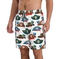 thumbnail image 2 of Goofa Pirate Hats Printed Mens Swim Trunks Summer Quick Dry Short Beach Swimwear Bathing Suits-XX-Large, 2 of 9