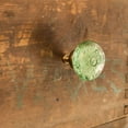 thumbnail image 2 of Set of Six Jones Light Green Bubble Glass Cabinet Knobs by Trinca-Ferro, 2 of 7