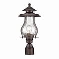 thumbnail image 1 of Acclaim 8207ABZ Blue Ridge Collection Luminaire Extérieur 1 Lumière Post Mount, Bronze Architectural, 1 of 1
