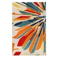 thumbnail image 2 of Superior Modern Geometric Abstract Indoor/Outdoor Area Rug, Cream, 5' 2" x 7' 2", 2 of 8