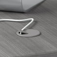 thumbnail image 5 of Bush Business Furniture 400S247PG 60 in. 400 Series Collection U Shaped Desk with 3 Drawer Mobile File Cabinet&#44; Platinum Gray, 5 of 7