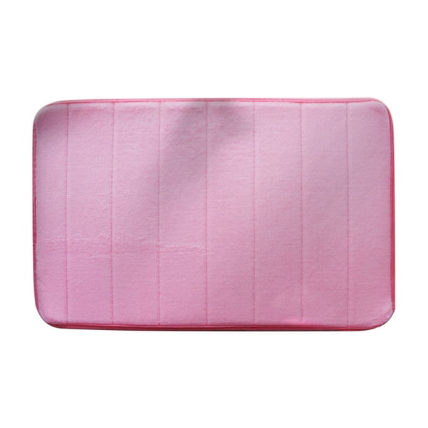 JeashCHAT Memory Foam Bath Mat, Bathroom Rug, Ultra Soft NonSlip Water