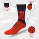 thumbnail image 3 of Calcetines Marvel Spiderman Paquete de 6 para Niños y Hombres Deportivos, 3 of 5