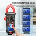 thumbnail image 4 of ANENG PN128 Clamp Meter 4000 Count 600A AC/DC Ammeter/Voltmeter Electrical Tester True RMS Digital Multimeter Clamp Tool for Measuring Resistance, Capacitance, Diodes, Hz, and Temperature, 4 of 8