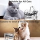 thumbnail image 5 of Fuente de agua automática para gatos Fuentes de agua de 2 litros para gatos Cachorros Mascotas con 2 modos de agua inteligentes 1 filtro de carbón 1 bomba de fuente para gatos USB silenciosa, 5 of 5