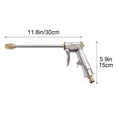 thumbnail image 5 of All-Metal High Pressure Car Wash Gun Set with Foam Cannon & Universal Brass Adapters, Heavy-Duty Water Spray Gun for Car, Garden & Patio Cleaning, 5 of 5