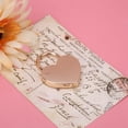 thumbnail image 4 of Lanzamiento de Corazón de Para Candado Vintage, Bloqueo de Llave, Tamaña Pequeño para Diario, Joyero y Equipaje Pequeño, Con Bloqueo de Llave, 4 of 7