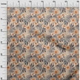 thumbnail image 3 of oneOone Polyester Spandex Peach Fabric Tropical Floral Dress Material Fabric Print Fabric By The Yard 56 Inch Wide, 3 of 4