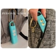 thumbnail image 3 of Alarma personal fuerte 130dB sirena y doble luz LED intermitente con llavero de cobre, 3 of 9