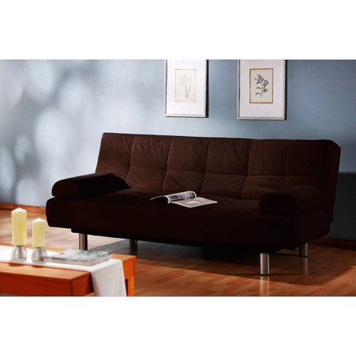 Atherton Home Manhattan Convertible Futon Sofa Bed and Lounger