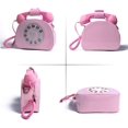 thumbnail image 2 of Bolso y monederos con forma de teléfono para mujer, bolsos de hombro con asa superior para teléfono Retro, bolsos cruzados Adepaton Bolsas Para Mujer, 2 of 6