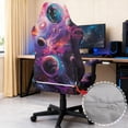 thumbnail image 3 of Pzuqiu Galactic Planet Computer Gaming Chair Cover Soft Non-Slip Racing Computer Chair Slipcover Set Comfortable Office Chairs Protector for Gaming Room Office Home Decor, 3 of 7