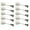 White, variant on BESTSKY 10Pcs Magnetic Darts Super Strong Target Darts Powerful Magnetic Darts Red