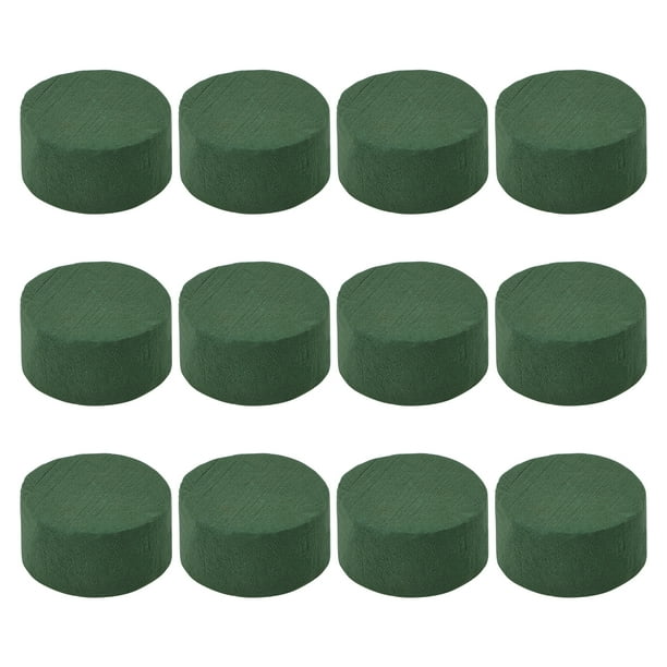 Floral Foam Flower Arrangement Styrofoam Block High 4cm Green Handmade Diameter 8cm Phenolic
