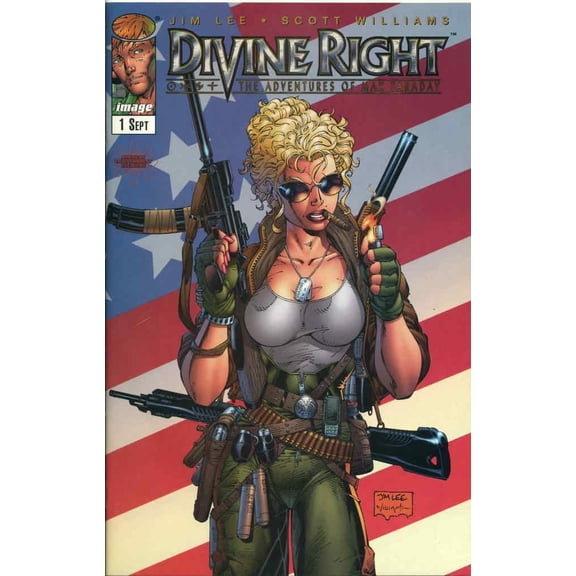 Divine Right #1B VF ; Image Comic Book