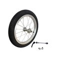 thumbnail image 1 of Repuesto de rueda de remolque de bicicleta de 12'', resistente, fácil de instalar, para exteriores, bajo nivel de ruido, portátil, componente, 1 of 9