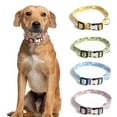 thumbnail image 5 of Aminger collar de perro semi metálico serie floral collar de perro moderno y exquisito, 5 of 5