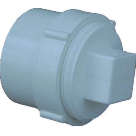 GENOVA 71615 Fitting Cleanout with Threaded Plug 1-1/2 in Spigot x FIP