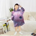 thumbnail image 6 of BZSMCE Wearable Blanket Hoodie Fashion Dreamy Pink Axolotl Home Wear, 6 of 7