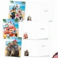 thumbnail image 4 of The Best Card Company 20 Assorted Thank You Notecards Boxed Set 4 x 5.12 Inch with Envelopes (10 Designs, 2 Each) Wildlife Photo Ops AM10209TYG-B2x10, 4 of 6