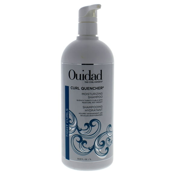 Champú hidratante Curl Quencher de Ouidad para unisex - Champú de 33,8 oz Ouidad Ouidad Curl Quencher Moisturizing Shampoo Champú Unisex 33.8oz