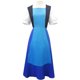 thumbnail image 4 of Disfraz de princesa de zafiro de Cartoon Universe para mujer, vestido largo azul para fiesta de carnaval y Halloween, 4 of 4