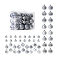 thumbnail image 2 of 50 Pack Christmas Ornament Set for Tree, Wreath, Garland and Holiday Decor, Tabletop and Shelf Display, 2 of 8