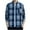 Navy, variant on DDAPJ pyju Big and Tall Button Down Shirts for Men Flannel Plaid Shirt Lightweight Shacket Casual Stylish Tops with Chest Pocket on Sale Khaki XXXXXL