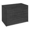 thumbnail image 4 of Regency Legacy 42 x 24 in. Executive Desk with Single Pedestal Drawer Unit & Pencil Drawer- Ash Grey, 4 of 8