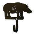 thumbnail image 2 of Village Wrought Iron WH-294-S Hippo Wall Hook, Small, 2 of 2