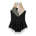 thumbnail image 5 of iEFiEL Girls Sequins Figure Skating Leotard Gymnastic Ballet Dance Performance Dress, 5 of 5