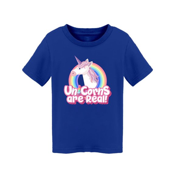 Unicorns Are Real! Design T-Shirt Toddler -Image by Shutterstock,  2 Toddler