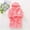 Pink, variant on Girls Robe Pink Clothes Girls Long Sleeve Toddler Bath Robe Girls Outfits Size 5-6 Years