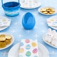 thumbnail image 5 of Nkmbld Large Plastic Easter Eggs, Colorful Empty Eggs Fillable for Filling Treats Easter Party Favor Hunt Basket Stuffers Fillers Prize Supplies Toy, Blue, 5 of 8