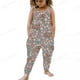 thumbnail image 1 of Mono de niña de moda, Disney Mickey Mouse sin mangas patrón de dibujos animados impreso pantalones casuales 1-6t primavera y otoño3T heqiyong CONDUJO, 1 of 2