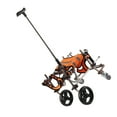 thumbnail image 4 of Pet 4 Rounds Wheelchair, Wear  Reflective Strips Prevent Slipping Pet Wheelchair With Handles For Pets CJC08 Coffee, 4 of 8