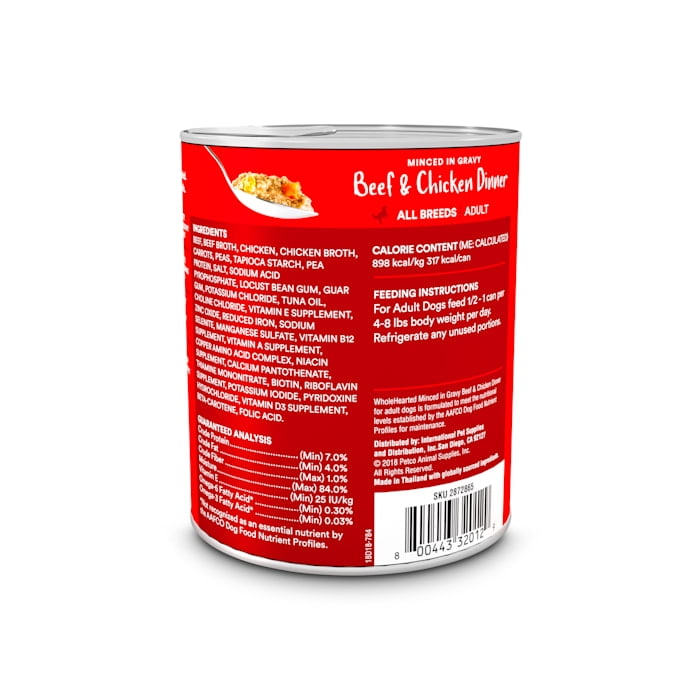 WholeHearted Grain-Free Adult Beef & Chicken Dinner Wet Dog Food, Case of 8 photo 2