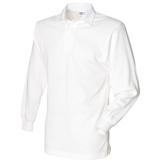 Front Row Long Sleeve Classic Rugby Polo Shirt