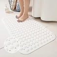 thumbnail image 1 of Alfombrilla de baño antideslizante fuerte y popular para ducha, alfombrilla de goma de seguridad para baño con ventosa, 1 of 4