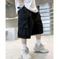 thumbnail image 4 of RUTAYY Toddler Boys Kids Cargo Shorts Youth Boys Casual Stretch Shorts Outdoor Cargo Bottoms Trouser Leisure Pants, 4 of 5
