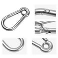 thumbnail image 4 of M4-M12 Stainless Steel Spring Hook Climbing Fast Hanging Buckle Snap Carabiner, 4 of 4