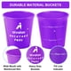 thumbnail image 3 of Set de juego Aivalas Yard Pong para exteriores con 12 cubos y pelotas, 3 of 5