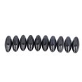 thumbnail image 3 of 10-Pack 43x15mm Oval Industrial-Grade Permanent Magnets - Black Rattlesnake Egg Magnetic Stones with Sound Effect, Educational Science Toy for Magnetism Learning, Office/Refrigerator Decor &, 3 of 6